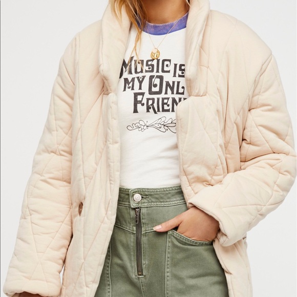 Free People Jackets & Blazers - Free People Tawny Pillow Jacket